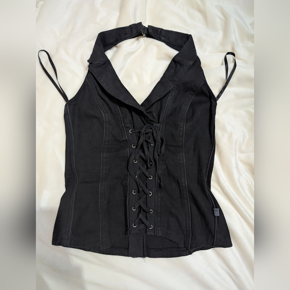 Vintage Tripp NYC Corset Halter Rare
